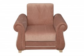Кресло для отдыха "Порто" (велюр киви корица / микровельвет крем) в Мирном - mirnyj.katalogmebeli.com | фото 8