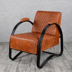 Кресло кожаное Лофт Стайл в Мирном - mirnyj.katalogmebeli.com | фото
