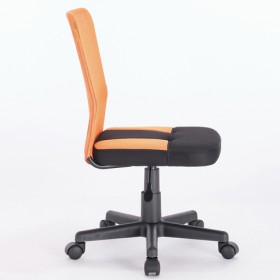 Кресло компактное BRABIX Smart MG-313 (черный, оранжевый) в Мирном - mirnyj.katalogmebeli.com | фото 2