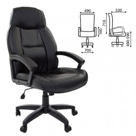 Кресло офисное BRABIX Formula EX-537 (черный) в Мирном - mirnyj.katalogmebeli.com | фото
