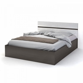 Кровать 1,4м Спальня Вегас (белый глянец) в Мирном - mirnyj.katalogmebeli.com | фото