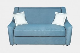 Мини-диван "Криспи" с 2-мя подушками в Мирном - mirnyj.katalogmebeli.com | фото