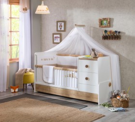NATURA BABY Детская кровать-трансформер 2 20.31.1016.00 в Мирном - mirnyj.katalogmebeli.com | фото