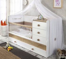 NATURA BABY Детская кровать-трансформер 20.31.1015.00 в Мирном - mirnyj.katalogmebeli.com | фото