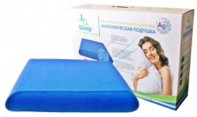 Ортопедическая подушка IQ Sleep (Слип) 570*400*130 мм в Мирном - mirnyj.katalogmebeli.com | фото