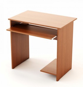 Компьютерный стол Малый упрощённый (Беленый дуб) в Мирном - mirnyj.katalogmebeli.com | фото 2